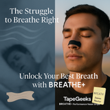 Stop Sabotaging Your Health: The "Breath" Revolution & How BREATHE+ Nasal Strips Are Your Secret Weapon
