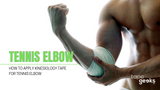 HOW TO APPLY KINESIOLOGY TAPE FOR TENNIS ELBOW