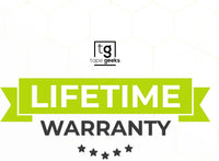 TapeGeeks kinesiology tape scissors bundle comes with a lifetime warranty for peace of mind and lasting quality.