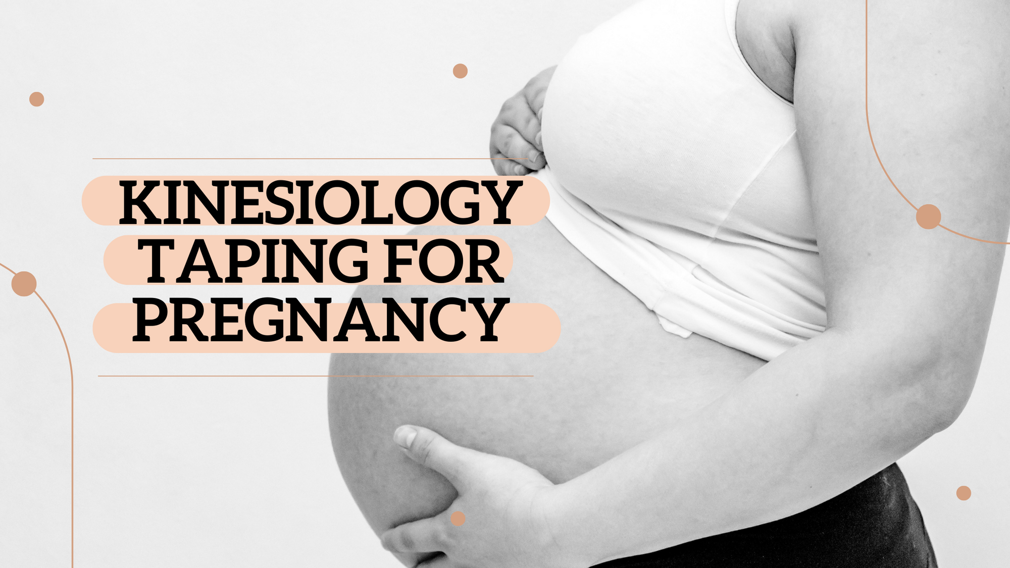 How to apply kinesiology tape for pregnancy