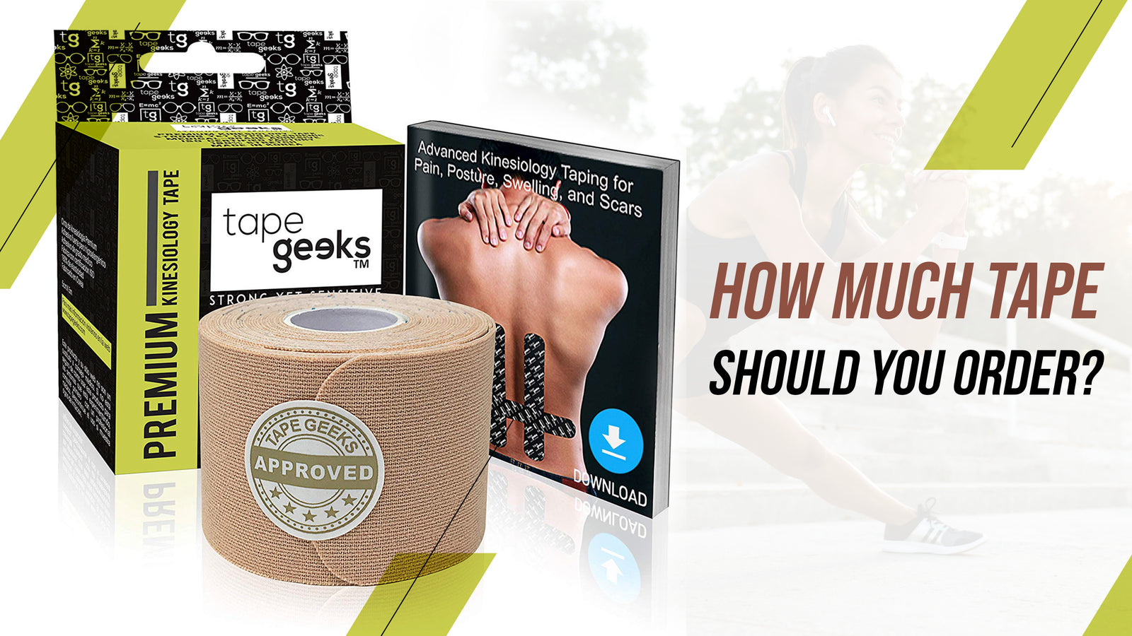 How much kinesiology tape do you need to start — TapeGeeks beginner guide