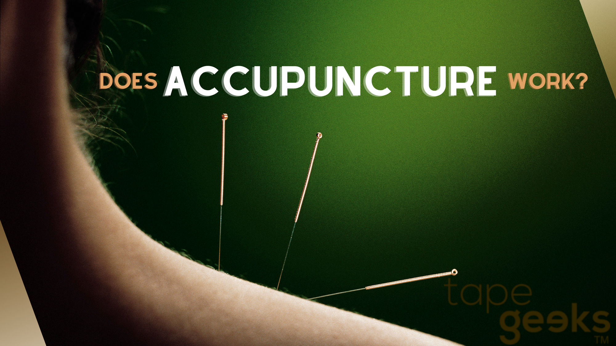 Does acupuncture really work?