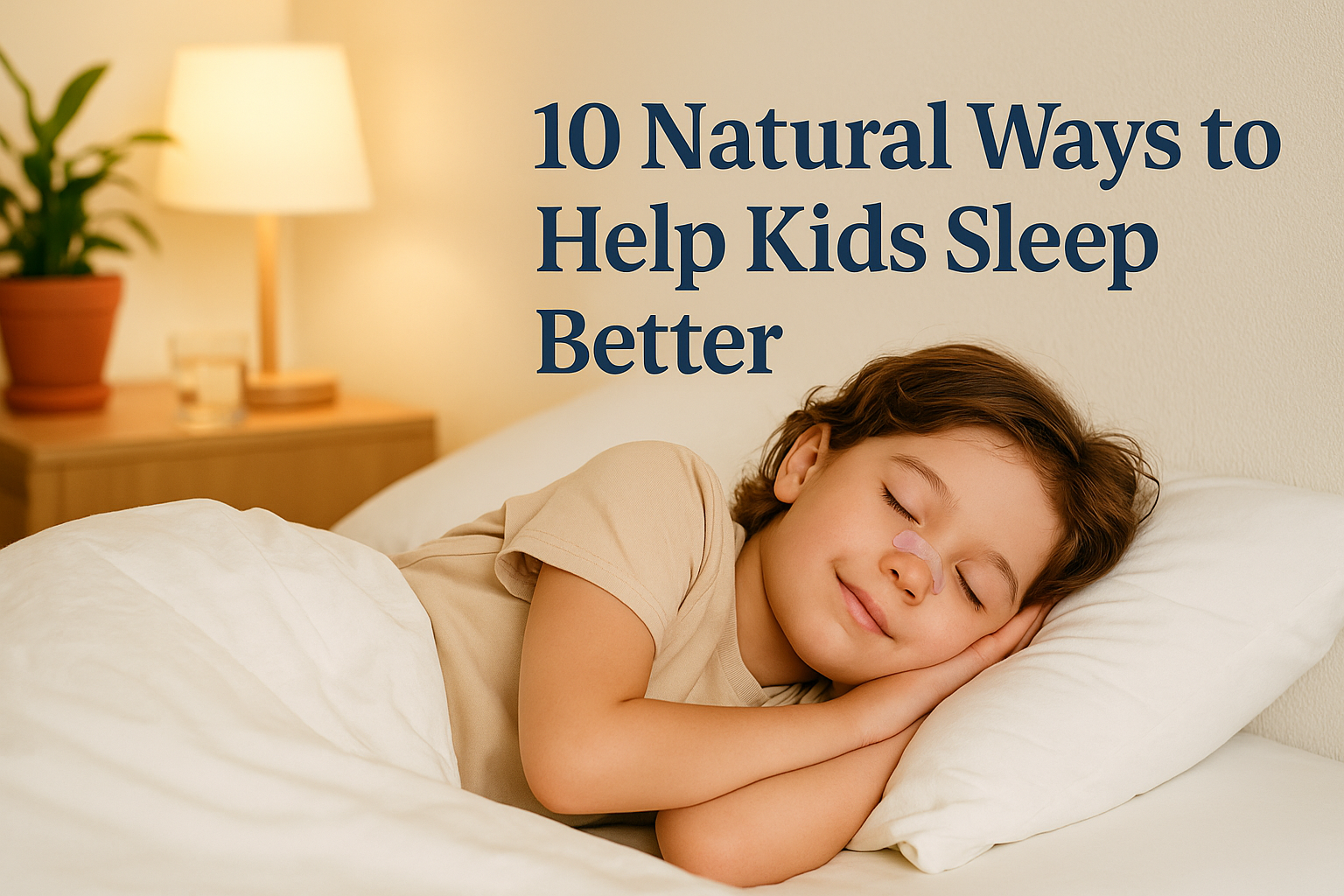 Natural ways to help kids sleep better — drug-free sleep tips for children