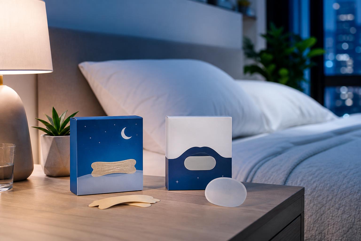 Nasal strips and mouth tape sleep breathing comparison for TapeGeeks Breathe+ guide