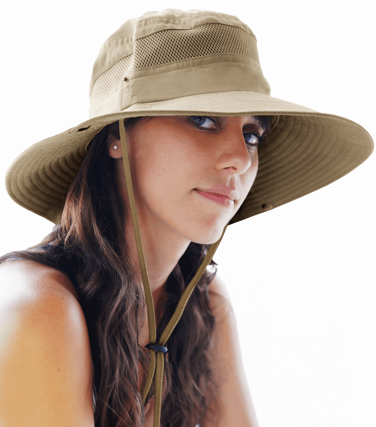 Navigator UPF 50+ sun hat — wide brim, ponytail-friendly